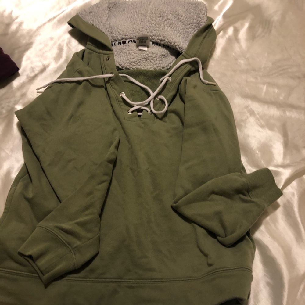Pink hoodie